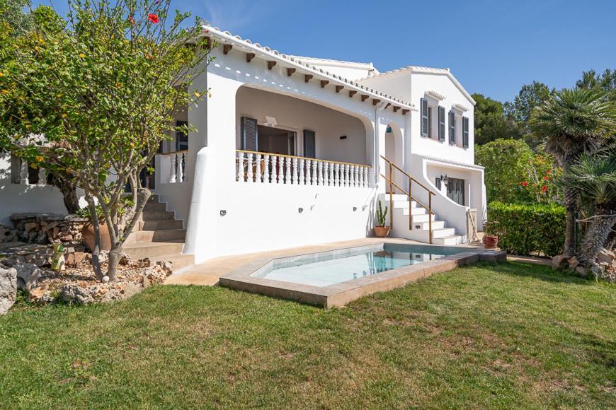 S'Auba Villa Exclusiva Con Piscina Privada De Agua Salada Y Horno De Pizza Es Mercadal Exterior photo