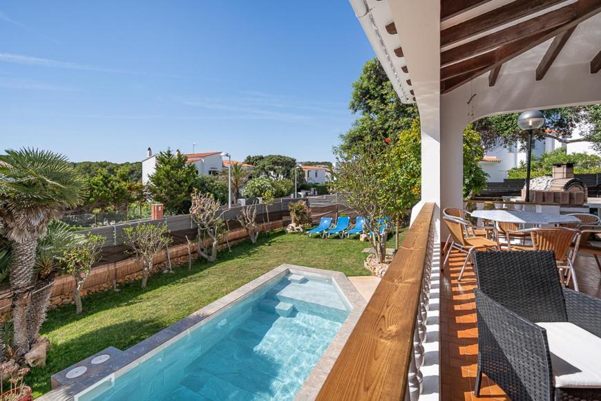 S'Auba Villa Exclusiva Con Piscina Privada De Agua Salada Y Horno De Pizza Es Mercadal Exterior photo